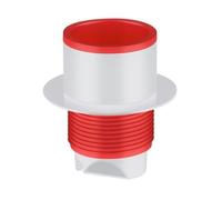 Filtro de drenaje de piso a prueba de olores Fregadero eficiente de baño Desagno de alcantarillado Fregadero Filón Flema de retroceso Pesado para el margen de plástico de baño de
