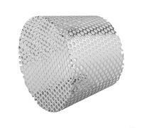 Filtro de drenaje de piso de acero inoxidable 304, instalación lateral, cubierta de tubo de drenaje, malla antiobstrucción para piscina, techo, jardín, balcón, sistema de drenaje de 63/75/90/110/134