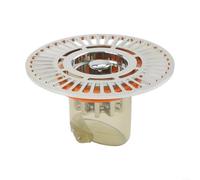 Filtro de drenaje de suelo de baño con control y, diseñado para adaptarse a desagües de suelo comunes y mantener un entorno higiénico de baño (A 1 pieza)