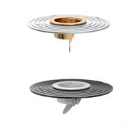 Filtro de drenaje para fregadero de piso con prevención de reflujo y filtro de ducha para soluciones de drenaje de agua suaves y fiables (núcleo de cobre blanco)