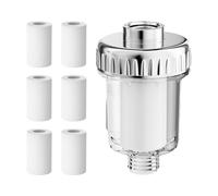 Filtro de ducha de fácil montaje con núcleos de algodón PP para una piel más saludable y agua de baño más limpia en el hogar, filtro de agua de baño