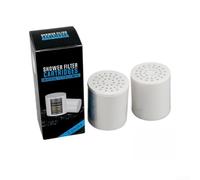 Filtro de ducha de repuesto para ducha de 15 a 36 niveles, filtro de carbón activo contra la cal y metales pesados para agua blanda, color blanco (3 36 capas)