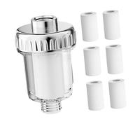 Filtro de ducha fácil de instalar con núcleos de algodón PP para una piel más sana y agua de baño más limpia Filtro de agua para baño en casa