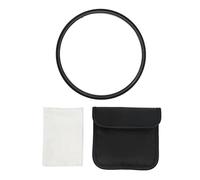 Filtro de Efectos Especiales de Doble Cara, Prisma de Fotografía de Fractales con Efecto Fantasma para Grabación de Vídeo Selfie, Lente Caleidoscopio única para Montura de 77 Mm,