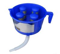 Filtro de embudo de separación de aceite y agua con cuatro etapas de filtro diseñado para sistemas y equipos de combustible diésel