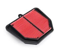 Filtro de entrada de aire para motocicleta Yamaha FZ8, FZ1, FZ1N, FZ1S (2006-2015), lavable y limpiador de elementos filtrantes. Esponja poliuretano denso Colector goma 45° unive