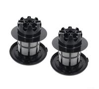 Filtro de escape ciclónico lavable para aspiradoras Bosch 00708278 compatible con Relaxx'x ProPerform ProSilencePlus Zoo'o 50 Power Silence 3 (paquete de 2)