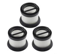 Filtro de escape H13 para aspiradoras Cleanmaxx Mj1901B, lavable, reutilizable, altamente eficiente, colección de polvo, protege el motor, para piezas de repuesto. (3 unidades)