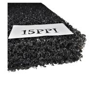 Filtro de esponja de algodón bioquímico de varios tamaños para acuarios, accesorios de espuma negra para acuarios, peceras y estanques (15PPI, 100 x 50 x 5 cm)