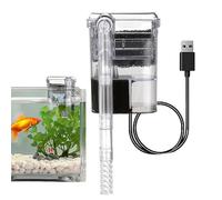Filtro de esponja para acuario con bomba de agua - Filtro bioquímico eléctrico silencioso, con 4 esponjas filtrantes y bolas de cerámica | para acuarios de hasta 150 litros, Aqua?ium para tortugas,