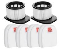 Filtro de espuma ASWUT compatible con aspiradoras de escoba inalámbricas Shark Stratos: compatible con IZ400, IZ420, IZ400UK. Accesorios de repuesto.