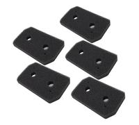 Filtro de espuma de repuesto for secadora y de las series 4 y 8 (12007650), negro, 228 x 128 mm, for secadora doméstica/profesional Isensoric, paquete de 5 unidades.