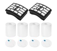 Filtro de Espuma y Fieltro, Compatible con Shark Rotator Pro Lift-Away NV500,(4+2 Pack Filters)