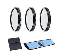 Filtro de estrella para lente de cámara de 67 mm, 4 puntos, 6 puntos, 8 puntos, juego de filtros de estrella para Sony FE 50 mm f/1.4 GM con cámara Sony Alpha a7S, a7S II, a7S III