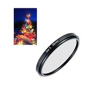 Filtro de estrella para lente de cámara de 77 mm con 6 puntos para cámara Canon EOS R5 con lente Canon RF 24-105 mm f/4 L IS USM