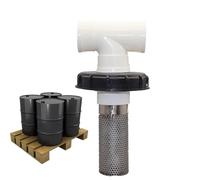 Filtro de filtro de entrada de tubería, filtro de agua para barril de lluvia | Cubierta de pantalla de filtro de cubo de lluvia | Fijación de tapa de manguera de filtro de cubo de lluvia para hojas