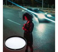 Filtro de Franjas de Color de 49 mm Filtro de Franjas Azules de 52 mm Filtros de Efectos de luz de Estrella Filtro de Punto a línea Naranja de 55 mm Lente Ancha de Pantalla de 58 mm (Size : 67mm, Co