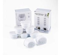 Filtro de fuente de agua para gatos, filtro de carbón de repuesto para fuente de agua para animales, filtros de repuesto para mascotas para Drinkwell Avalon, pack de 8