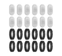 Filtro de fuente de repuesto para gatos, juego de 12 filtros de fuente para mascotas, suministros diarios para el hogar para acuario, alimentación sanitaria, hogar, casa de flores, patio, grifo de