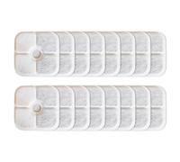 Filtro de Fuente para Gatos - Filtro de Agua con Triple Capa de algodón de Alta Densidad | de filtre Multifuncional de Resina de carbón Activado, Ideal para Tienda de Mascotas, Bebedero para g