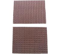 Filtro de fundición de fibra de vidrio de 2 piezas: malla resistente a altas temperaturas for hierro fundido, acero y aluminio(300x400mm(al) Mesh1.5mm)
