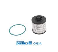 Filtro de gasoil Purflux C533A para Citroen DS Fiat Opel Peugeot Toyota