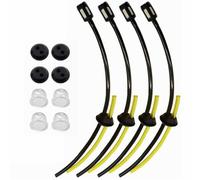 Filtro de Gasolina Kit Tubo Sello,con Manguito y Junta,Universal Kit de Filtros de Gasolina,Manguera Gasolinas,Filtro de Combustible Universales,Tubo de Combustible,Carburador Desbrozadora (12 Piezas)