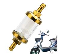 Filtro de gasolina para motocicleta,Copa de filtro de gasolina para motocicleta | Filtro de aceite transparente visible | Filtro de aceite de gasolina para motocicleta ATV y motores pequeños, accesori