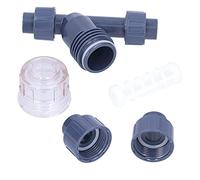 Filtro de goteo y tipo de PVC de 20 mm Regulación de filtro de riego Industria química Tratamiento de agua de riego agrícola