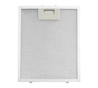 Filtro de grasa de aluminio de metal compatible con campanas extractoras Belling Candy y para Hotpoint