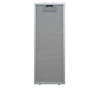 Filtro de grasa metálico para campana Teka 61874022, 500 x 138 mm, 5 capas de aluminio, lavable, repuesto para cocina, color plateado