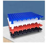 Filtro de grava para acuario, placa inferior para pecera, separador de arena para acuario, tablero de grava de PVC, tablilla de unión de plástico para accesorios de acuario(Black,26x20cm-40pcs)