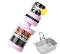 Filtro de grifo 360 grados giratorio aireador alargador | Filtro de 6 etapas grifo de cocina filtro de agua limpiador para el hogar hotel restaurante baño ducha dispensador de agua