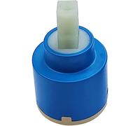 Filtro de grifo, Cartucho de disco de cerámica, cartuchos de grifo mezclador de plástico for baño o cocina, reemplazo de reparación de válvula de grifo de Control interno(35mm)
