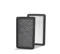 filtro de habitáculo Ajuste para Tesla Model 3 Y filtro de aire carbón activado, juego 2 piezas, reemplazo limpiador PM2.5 para acondicionado filtro de aire interior(Air Filters HEPA)