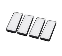 filtro de habitáculo Ajuste para Vw Polo Gol Jettas Santana 2011-2019/Skoda Fabia Rapid 2011-2021 Kit de filtro externo coche filtro de aire interior(4 Pcs White Filter)