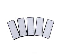 filtro de habitáculo Ajuste para Vw Polo Gol Jettas Santana 2011-2019/Skoda Fabia Rapid 2011-2021 Kit de filtro externo coche filtro de aire interior(5 Pcs White Filter)