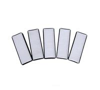 filtro de habitáculo Ajuste para Vw Polo Gol Jettas Santana 2011-2019/Skoda Fabia Rapid 2011-2021 Kit de filtro externo coche(5 Pcs White Filter)
