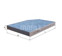 Filtro de habitáculo CareMetix KNECHT LAO 1398