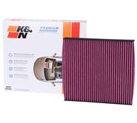 K&N Filtro habitáculo Premium Protect para Porsche Cayenne, VW Amarok/Transporter/Touareg y Audi Q7