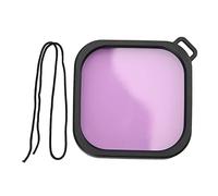Filtro de la cámara de Buceo: Lente de transmitancia de Alta luz para la corrección del Color Submarino, diseño acrílico de ABS Compatible con 8 9 para Buceo de Buceo (Purple Filter)