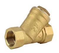 Filtro de Latón 1/2 "BSPP Rosca Hembra Conector de Válvula en Forma de Y para Separación de Agua y Aceite Filtro de Conexión DN15