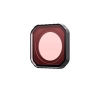 Filtro de lente antivaho impermeable para cámaras de acción, vidrio óptico transparente, duradero, marco de aluminio, apto para viajes, protector de lente de doble revestimiento