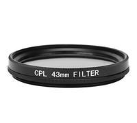 Filtro de Lente CPL de 43 mm, 46 mm, 49 mm Filtro de Lente polarizador Circular Multicapa polarizador ultradelgado para Canon/para Nikon/para Sony
