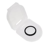 Filtro de Lente de Buceo para Cámara Rojo de Plástico | Instalación Estable, Diseño Estriado Antideslizante, Accesorio de Corrección Cromática para Uso Submarino