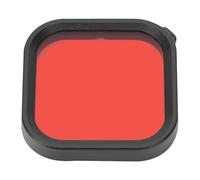 Filtro de Lente de Buceo para GoPro 8, Filtro Rojo (Rojo) | Corrección de color, material ABS ligero, diseño resistente al agua, filtro morado