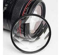 Filtro de Lente de cámara caleidoscopio 52 55 58 62 67 72 77 82mm Accesorios de fotografía Kit de Prisma Nd UV Filtro de cámara de Objeto Variable (Size : with 58mm Adapter, Color : Kaleidoscope)