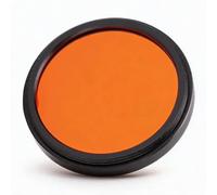 Filtro de lente de cámara de 40,5 mm para Nikon para lente de la serie Sony, filtros de revestimiento múltiple de color para lente de cámara con diámetro de interfaz de 40,5 mm (naranja)