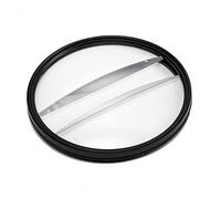 Filtro de lente de cámara de efectos de desenfoque de 77 mm, filtro de primer plano, lente prisma variable de media luna para DSLR