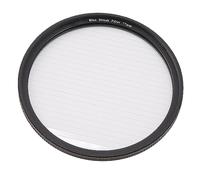 Filtro de Lente de Cámara de Línea Azul, Filtro de Línea Azul Vidrio óptico Texturizado de Pantalla Ancha Portátil y Aleación de Aluminio para Hacer Películas (77mm)
